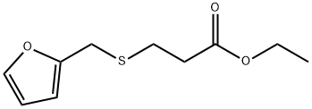 3-糠硫基丙酸乙酯, 94278-27-0, 结构式