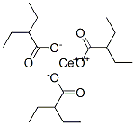 cerium tris(2-ethylbutyrate) Structure