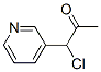 2-Propanone,  1-chloro-1-(3-pyridinyl)- Structure