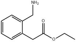 2-aminomethylphenylacetic acid ethyl ester Struktur