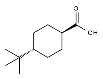 反式-4-叔丁基环己羧酸 结构式