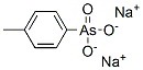 (4-メチルフェニル)アルソン酸ジナトリウム 化学構造式