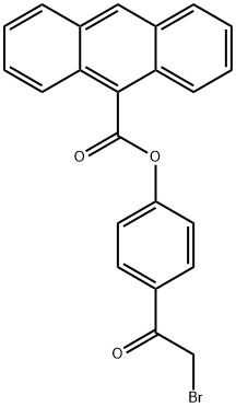4-（9-蒽氧基）苯甲酰溴, 94345-04-7, 结构式
