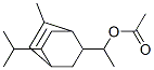 1-(8-isopropyl-6-methylbicyclo[2.2.2]oct-5-en-2-yl)ethyl acetate Structure
