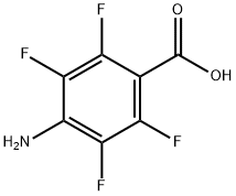 4-氨基-2,3,5,6-四氟苯甲酸 结构式