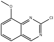 2-chloro-8-methoxyquinazoline Structure