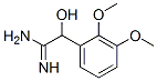 Benzeneethanimidamide,  -alpha--hydroxy-2,3-dimethoxy- Struktur