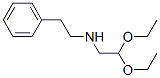 N-(2-PHENYLETHYL)AMINO ACETALDEHYDE DIETHYL ACETAL Structure