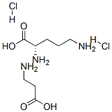 ORN-B-ALA DIHYDROCHLORIDE Structure