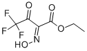 2-(ヒドロキシイミノ)-3-オキソ-4,4,4-トリフルオロ酪酸エチル 化学構造式