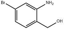 (2-氨基-4-溴苯基)甲醇 结构式