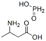 alpha-amino-alpha-methyl-beta-carboxyethanephosphinic acid Struktur