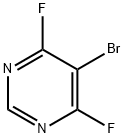 5-溴-4,6-二氟嘧啶 结构式