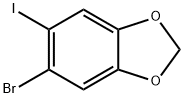 1,3-Benzodioxole, 5-broMo-6-iodo- Structure