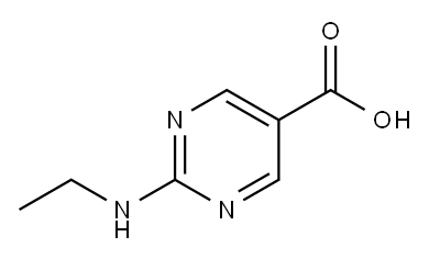 2-(エチルアミノ)ピリミジン-5-カルボン酸