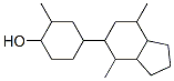 2-methyl-4-(octahydro-4,7-dimethyl-1H-inden-5-yl)cyclohexan-1-ol Struktur