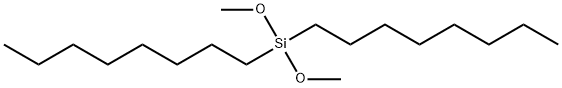 di-n-octyldimethoxysilane Structure