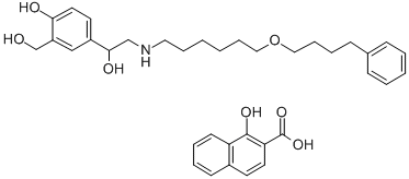 昔美酸沙美特罗, 94749-08-3, 结构式