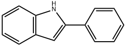 2-苯基吲哚 结构式