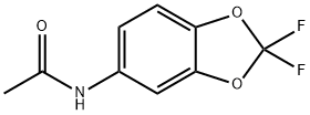N-(2,2-Difluoro-benzo[1,3]dioxol-5-yl)-acetamide Struktur
