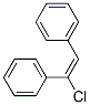 (E)-1,2-Diphenyl-1-chloroethene Struktur
