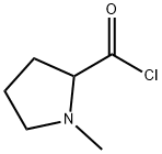 2-Pyrrolidinecarbonyl chloride, 1-methyl- (9CI) 结构式