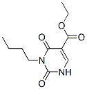 5-CARBETHOXY-3-N-BUTYLURACIL 结构式