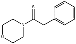 1-Morpholino-2-phenyl-1-ethanethione Struktur