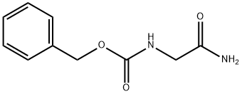 (カルバモイルメチル)カルバミン酸ベンジル 化学構造式