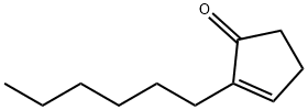 2-己基-2-环戊烯-1-酮, 95-41-0, 结构式