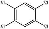 1,2,4,5-テトラクロロベンゼン 化学構造式