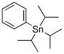 Tris(1-methylethyl)phenylstannane Struktur