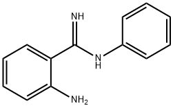 BENZENECARBOXIMIDAMIDE,2-AMINO-N-PHENYL- Struktur