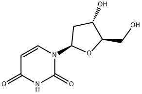 2'-デオキシウリジン 化学構造式