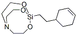 1-[2-(3-シクロヘキセン-1-イル)エチル]-2,8,9-トリオキサ-5-アザ-1-シラビシクロ[3.3.3]ウンデカン 化学構造式