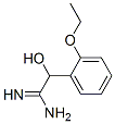 Benzeneethanimidamide,  2-ethoxy--alpha--hydroxy- Structure