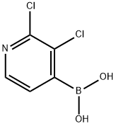 2.3-二氯-4-硼酸吡啶, 951677-39-7, 结构式