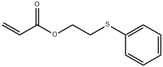 2-(Phenylthio)Ethyl Acrylate Struktur