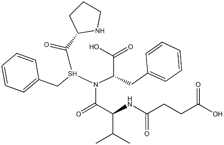 SUC-VAL-PRO-PHE-SBZL Struktur