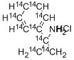 Cyclopropanamine, 1-phenyl-, labeled with carbon-14, hydrochloride (9CI) Structure