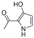 Ethanone, 1-(3-hydroxy-1H-pyrrol-2-yl)- (9CI) Struktur