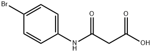 3-(4-溴苯氨基)-3-氧代丙酸, 95262-09-2, 结构式