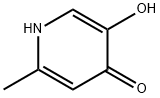 4(1H)-Pyridinone,5-hydroxy-2-methyl-(9CI) Structure
