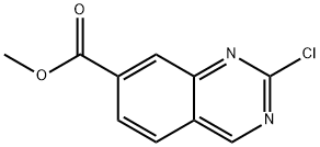 7-Quinazolinecarboxylic acid, 2-chloro-, methyl ester Structure