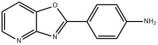 2-(4-アミノフェニル)オキサゾロ[4,5-b]ピリジン 化学構造式