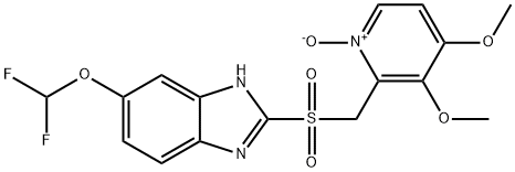 PANTOPRAZOLE SULFONE N-OXIDE Struktur