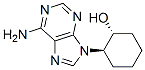 Adenine, 9-(2-hydroxycyclohexyl)-, trans- Struktur