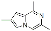 Pyrrolo[1,2-a]pyrazine,  1,3,7-trimethyl- Structure
