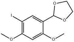 2-(5-IODO-2,4-DIMETHOXY-PHENYL)-[1,3]DIOXOLANE Structure