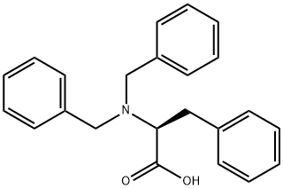 N,N-Dibenzyl-L-phenylalanine  Structure